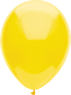 7 Inch ProPak Yellow Latex Balloon 100pk