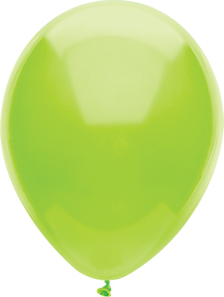 7 Inch ProPak Lime Green Latex Balloons 100pk
