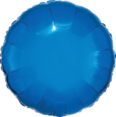Std Blue Circle Balloon