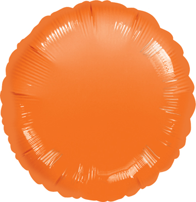 Std Orange Circle Balloon