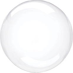 18 Inch Crystal Clearz Orbz Clear Balloon