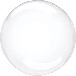 18"  Crystal Clearz Orbz Clear Balloon