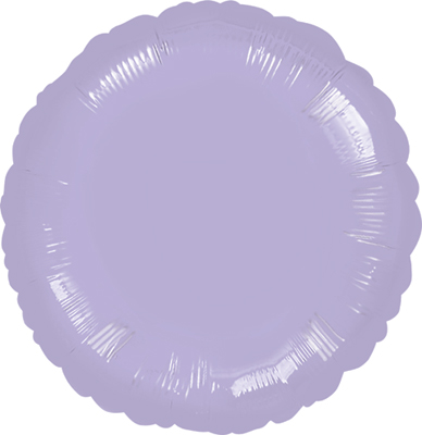 Std Metallic Pastel Lilac Circle Balloon