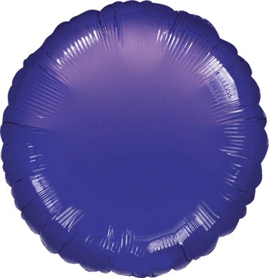 Std Purple Circle Balloon