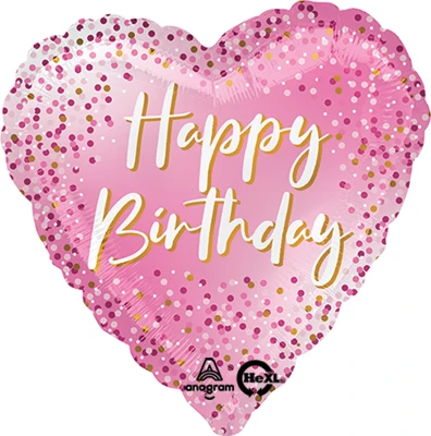 Std Birthday Sparkle  Balloon