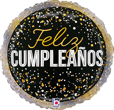Std Cumplea&ntilde;os Met&aacute;lico Balloon