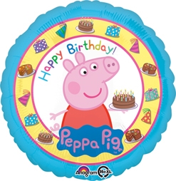 Std Birthday Peppa Pig Balloon