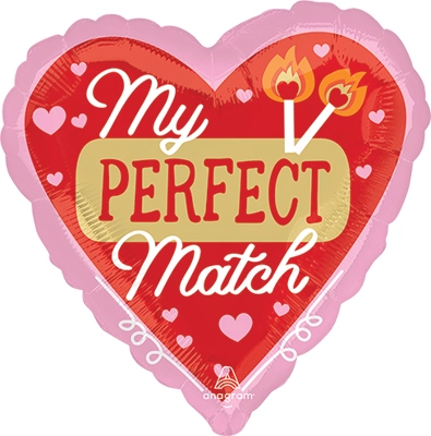 Std Love Perfect Match Balloon