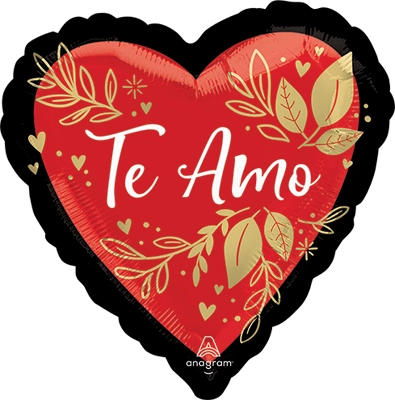 Std Te Amo Luxe Balloon