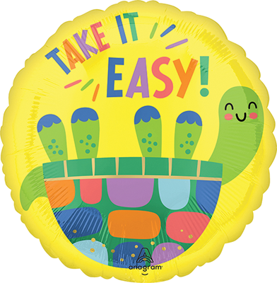 Std Get Well Tranquil Turtle Balloon