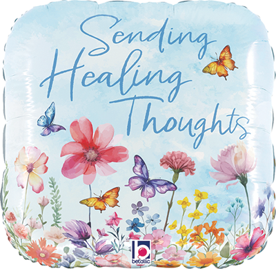 Std Get Well Sending Healing Thoughts Balloon