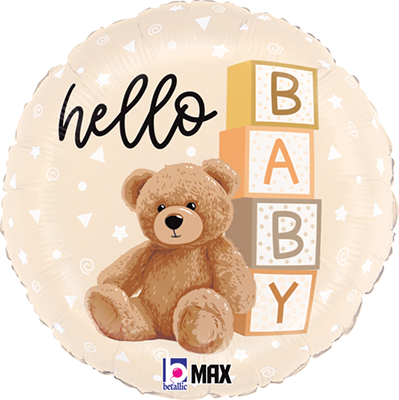 Std Baby Teddy Bear Balloon