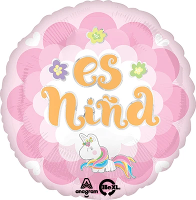 Std Es Nina Balloon