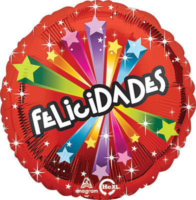Std Felicidades Estrellas Balloon