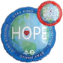 Std Hope and Heroes Balloon