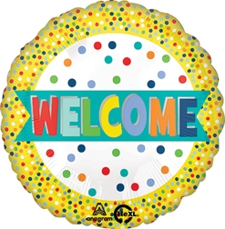 Std Welcome Lots of Dots Balloon