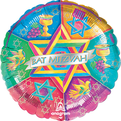 Std Bat Mitzvah Expression Balloon