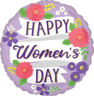 Std International Women's Day Balloon