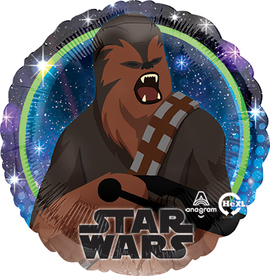Std Star Wars Galaxy Chewbacca Balloon