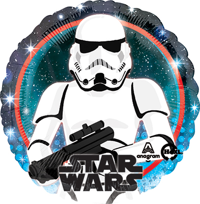 Std Star Wars Galaxy Stormtrooper Balloon