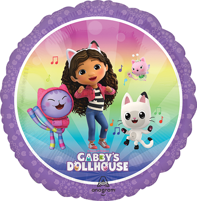 Std Gabby's Dollhouse Dance Party Balloon