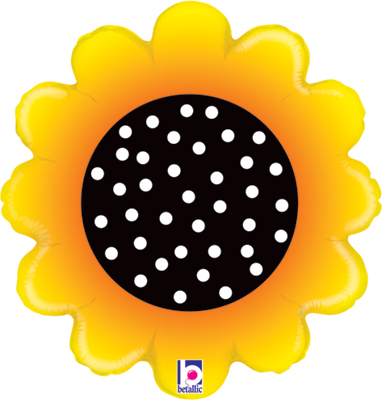 Std Sunny Sunflower Balloon