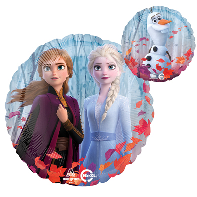 Std Disney Frozen Anna Elsa Olaf Balloon