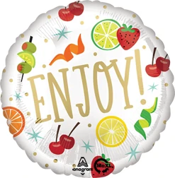 Std Cocktail Fruit Enjoy Balloon