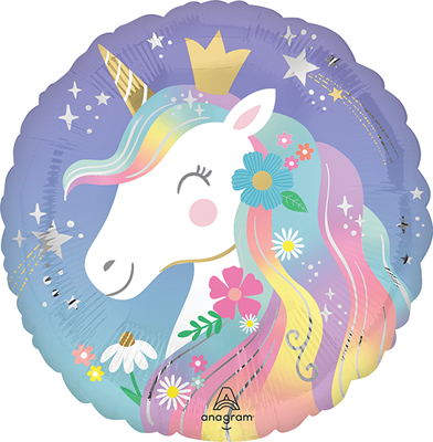 Std Whimsical Unicorn Balloon