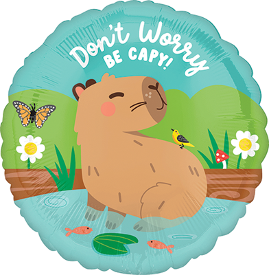 Std Capybara Craze Balloon