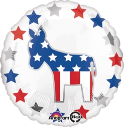 Std USA Election Donkey Balloon