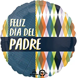 18 Inch Fathers Day Feliz Dia Del Padre Retro Renew Balloon