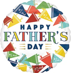 Std Fathers Day Varsity Dad Balloon