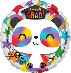 Std Graduation Panda Balloon