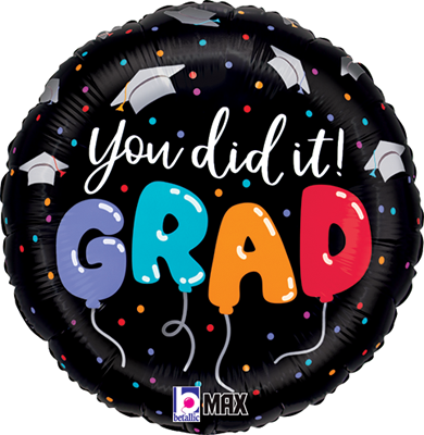 Std Graduation Grad Balloon Letters Balloon
