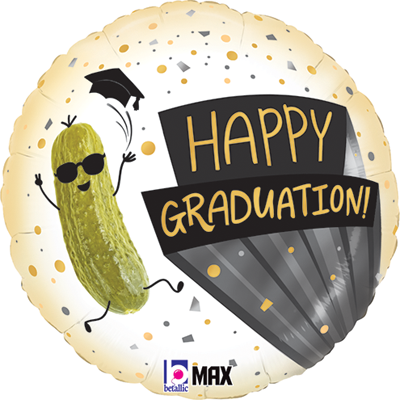Std Graduation Pickle Party Balloon