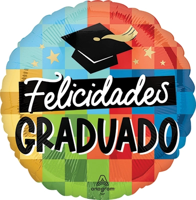 Std Felicidades Graduado Balloon