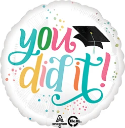 Std Grad Follow Your Dreams You Did It Balloon