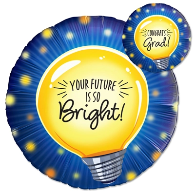 Std Graduation You're Future is So Bright Balloon