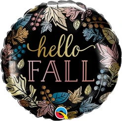 Std Hello Fall Balloon