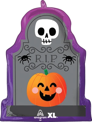 18 Inch Halloween Fun & Spooky Tombstone Balloon
