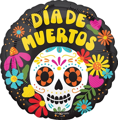 Std Day of the Dead Hothouse Heritage Balloon