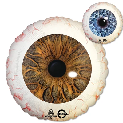 Std Halloween Creepy Eyeballs Balloon