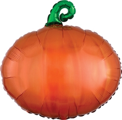 18 Inch Std Shape Fall Pumpkin Balloon