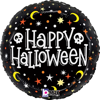 Std Halloween Starry Night Balloon