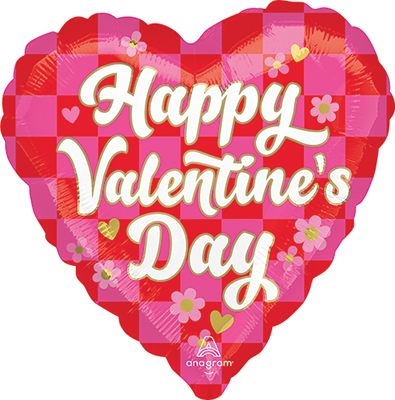 Std Valentine Checkerboard Love