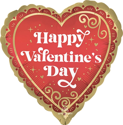 Std Valentine Key to My Heart Balloon