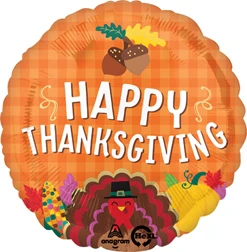 Std Thanksgiving Harvest Turkey Balloon