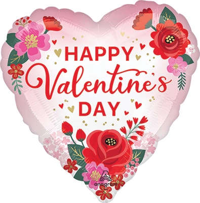 Std Valentine Blooming Love Balloon