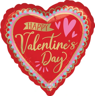 Std. Valentine Artistic Affection Balloon